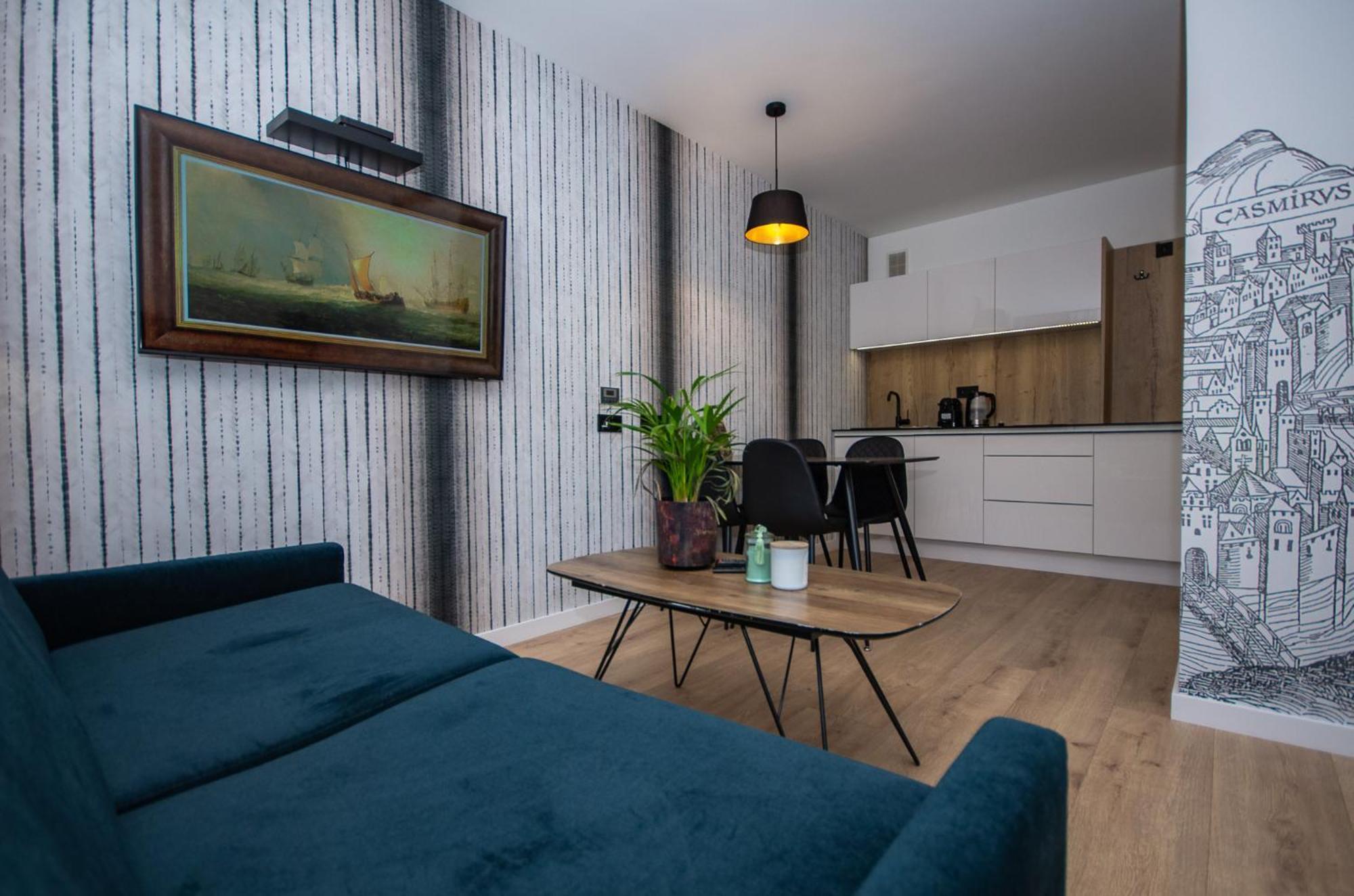 Inpoint Apartments G15 Near Old Town & Kazimierz District & Parking Option Krakov Pokoj fotografie