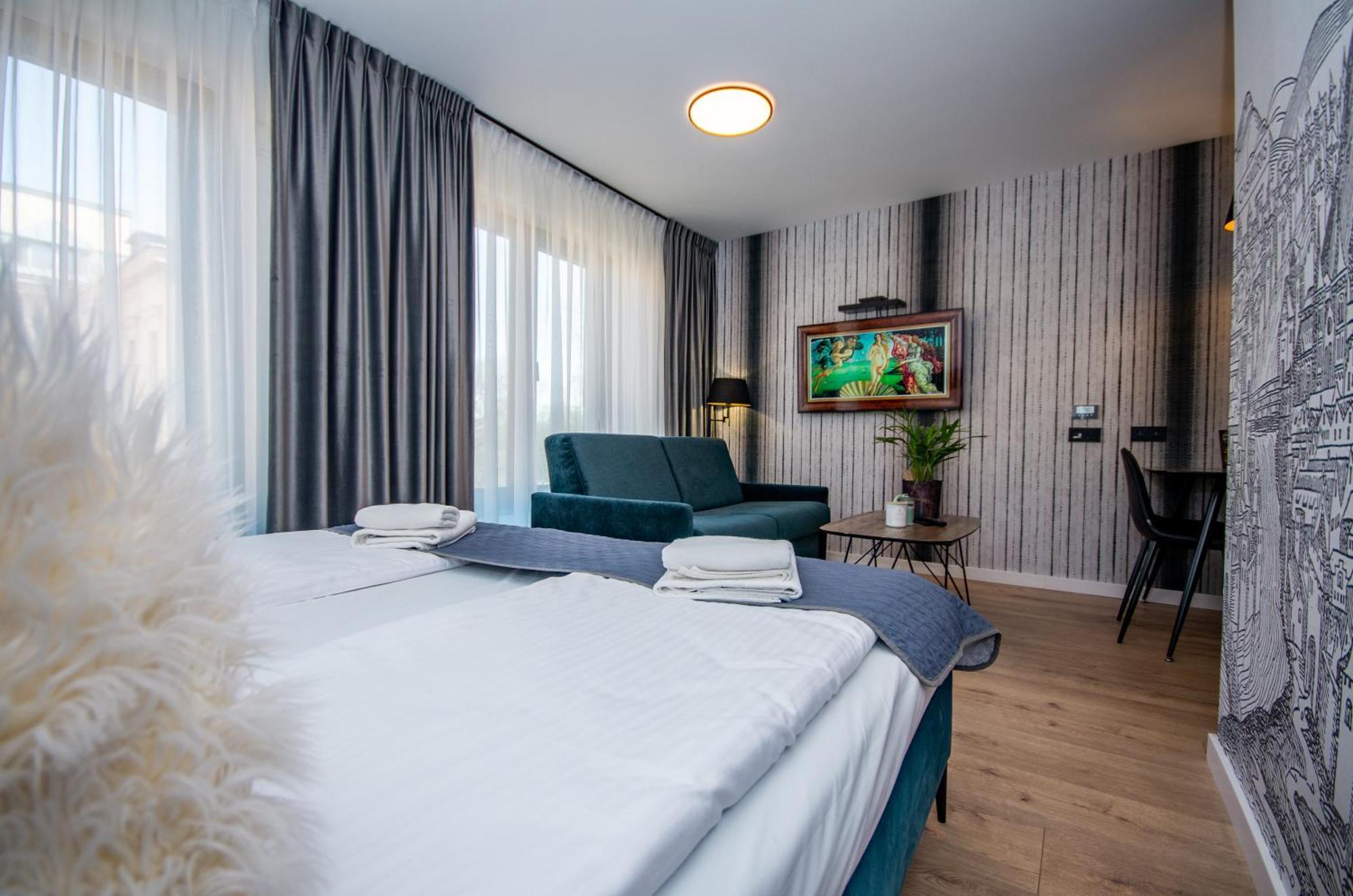 Inpoint Apartments G15 Near Old Town & Kazimierz District & Parking Option Krakov Pokoj fotografie