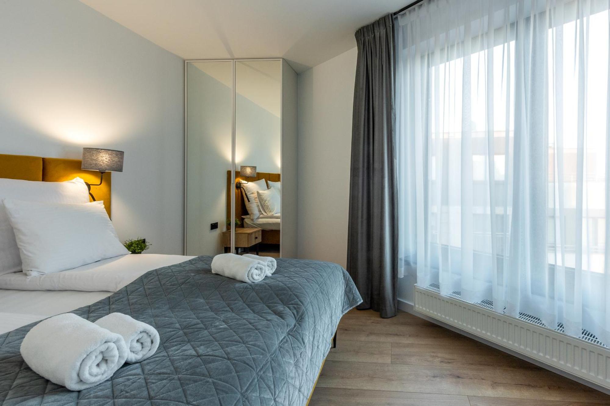 Inpoint Apartments G15 Near Old Town & Kazimierz District & Parking Option Krakov Pokoj fotografie