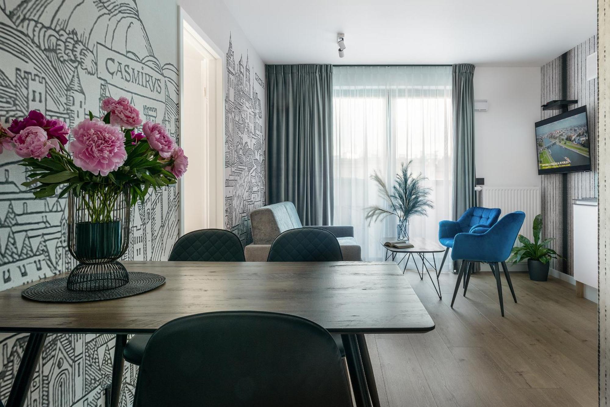 Inpoint Apartments G15 Near Old Town & Kazimierz District & Parking Option Krakov Pokoj fotografie